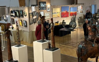 Beau succès du Salon d’art contemporain de Saint-Brisson 2024