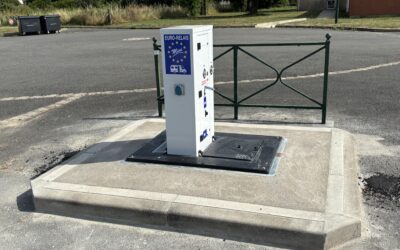 La nouvelle borne pour camping-cars est arrivée !
